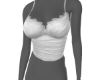 laced white shirt