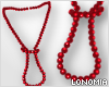 Red Pearl Necklace