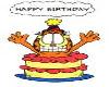 Garfield Happy Birthday