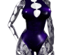 [L] Lace Bodysuit Purple