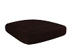 (X) small brown pillow