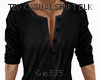 [Gi]TED CASUAL SHIRT BLK
