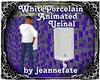 White Porcelain Urinal