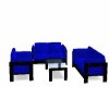 blue livingroom set