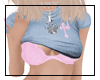 Cross top-light blue