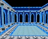 Blue Roman Bath