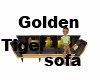 Golden tiger sofa