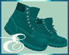 COMBAT BOOTS TEAL ℰ