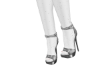 SILVER PRINCESS HEELS