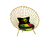 Rasta Reggae Wire Chair