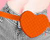 Heart Bag Orange