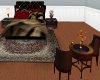 Romantic Bed with table