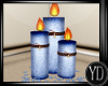 CANDLES BLUE