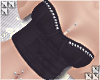 † studded corset /blk