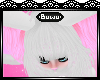 [B] Plush-blush hair