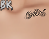 Chest Tattoo Cry Baby