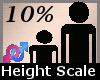 Height Scaler 10% -F-