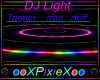 DJ Light Rainbow floor