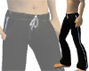 Warmup Pants in Trendy Black