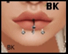 BK Lip Piercings