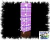 [LM] Purple Plaid Lamp