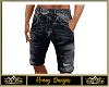 Hawaiian Shorts H4 Black