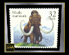 Art Wolly Mammal Stamp