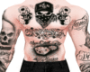 Gangster Muscle Tattoo