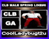 CLB MALE SPRING LINE#6