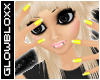 #Yellow Plastic Nails#