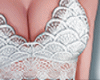 White Crochet Bralette <