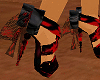 Vamp Heels ~red & black~
