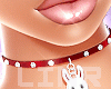 Choker Red Bunny 🐰