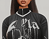 h Skull Black Outfit OS