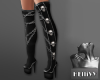 H| Goth Skull Boots