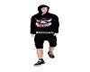 black hoodie