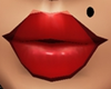 Scarlet lipstick