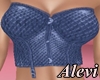 Sexy Blue Corset