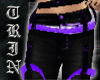 ! Skull Pants (purple)