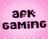AFK GAMING head sign