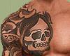 Skull Arm Tatto