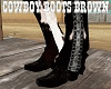Cowboy Boots Brown
