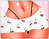 Mini skirt cherry