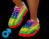 xo}Gay Pride man shoes
