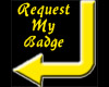 Badge Request Sticker