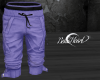 Tropical Shorts -Purple