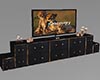 Luxury TVStand w Candles