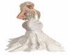 fish tail wedding dress