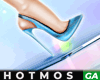 Blame Stiletto Pumps Sky