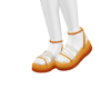 z|  kids orange shoes